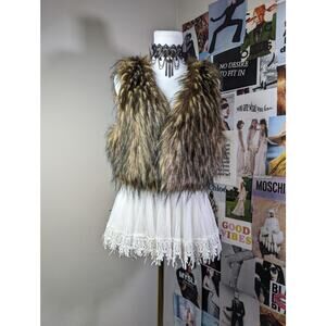 Vintage Faux Fur Vest